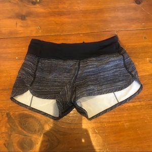Lulu lemon running shorts